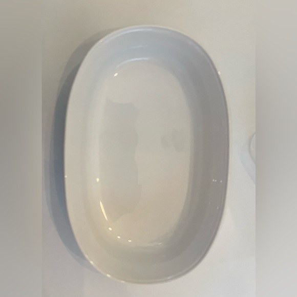 Corningware small baking dish white ceramic fragile - Picture 1 of 5